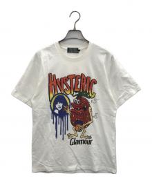 Hysteric Glamour（ヒステリックグラマー）の古着「半袖カットソー」｜ネイビー