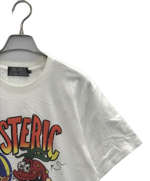 Hysteric Glamour（ヒステリックグラマー）Hysteric Glamour (ヒステリックグラマー) 半袖カットソー ネイビー サイズ:Sの古着・服飾アイテム