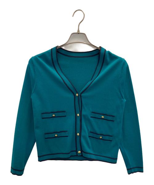 Diagram（ダイアグラム）Diagram (ダイアグラム) カーディガン グリーン サイズ:36の古着・服飾アイテム