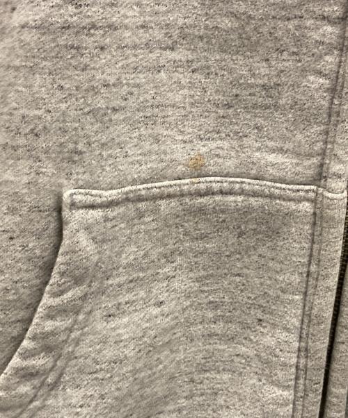 whitesville（ホワイツビル）whitesville (ホワイツビル) 裏サーマルジップパーカー グレー サイズ:XLの古着・服飾アイテム