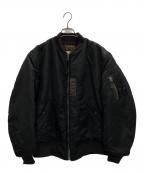 BUZZ RICKSON'Sバズリクソンズ）の古着「William Gibson COLLECTION MA-1ジャケット」｜ブラック