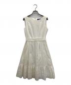 M'S GRACYエムズグレイシー）の古着「ノースリーブワンピース」｜ホワイト