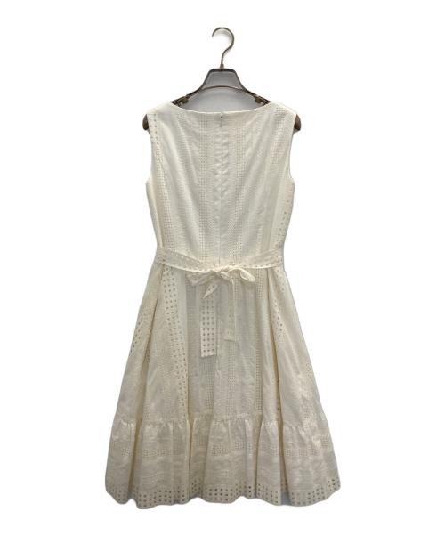 M'S GRACY（エムズグレイシー）M'S GRACY (エムズグレイシー) ノースリーブワンピース ホワイト サイズ:38の古着・服飾アイテム