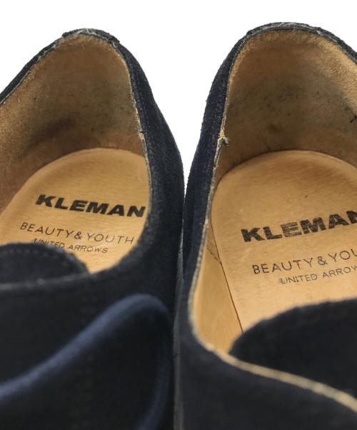 KLEMAN（クレマン）KLEMAN (クレマン) BEAUTY&YOUTH (ビューティーアンドユース) スウェードシューズ ネイビー サイズ:40の古着・服飾アイテム