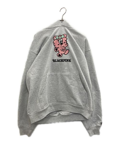 BORN PINK（ボーンピンク）BORN PINK (ボーンピンク) VERDY (ヴェルディ) パーカー グレー サイズ:Lの古着・服飾アイテム