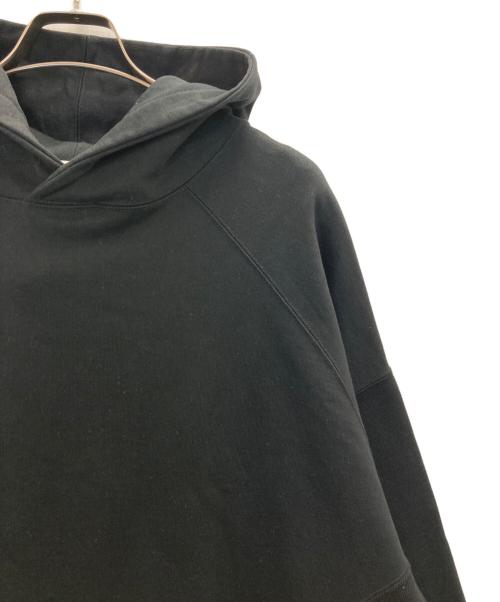 INCRM（インクリム）INCRM (インクリム) ラグランブランクフーディー ブラック サイズ:不明の古着・服飾アイテム