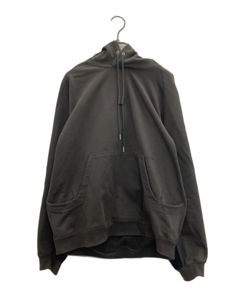 taupe（トープ）TAUPE (トープ) LAID BACK オーバーサイズフーディー グレー サイズ:02の古着・服飾アイテム