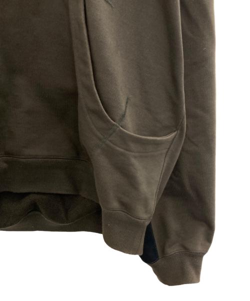 taupe（トープ）TAUPE (トープ) LAID BACK オーバーサイズフーディー グレー サイズ:02の古着・服飾アイテム