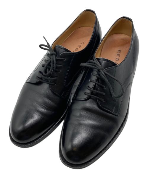 REGAL（リーガル）REGAL (リーガル) プレーントゥシューズ ブラック サイズ:24.5㎝の古着・服飾アイテム