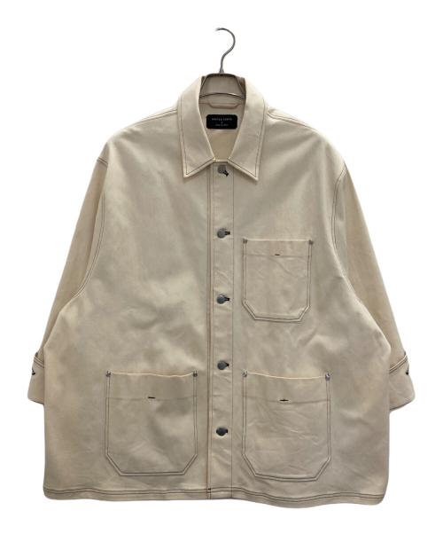 UNITED TOKYO（ユナイテッドトーキョー）UNITED TOKYO (ユナイテッドトーキョー) デニムワーカーズジャケット アイボリー サイズ:2の古着・服飾アイテム