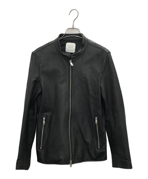 UNITED TOKYO（ユナイテッドトーキョー）UNITED TOKYO (ユナイテッドトーキョー) シングルライダースジャケット SIZE 1 サイズ:1の古着・服飾アイテム