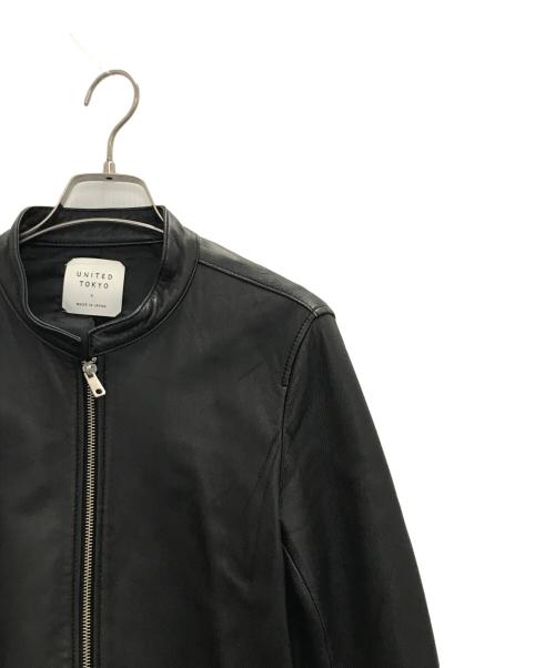 UNITED TOKYO（ユナイテッドトーキョー）UNITED TOKYO (ユナイテッドトーキョー) シングルライダースジャケット SIZE 1 サイズ:1の古着・服飾アイテム
