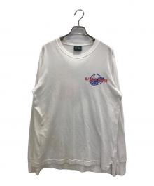 PAUL SMITH（ポールスミス）の古着「DINO'S DINER プリントオーガニックコットンロングスリーブTシャツ」｜ホワイト