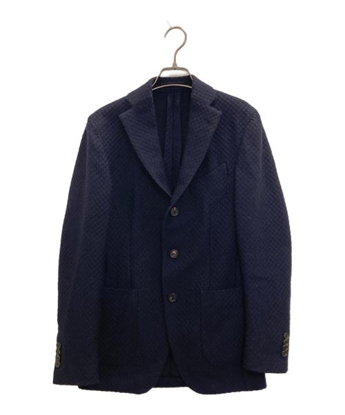 GABRIELE PASINI（ガブリエレパジーニ）GABRIELE PASINI (ガブリエレパジーニ) ウール混テーラードジャケット ネイビー サイズ:42の古着・服飾アイテム