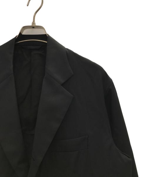 awasa（アワサ）awasa (アワサ) ウールシルクテーラードジャケット ブラック サイズ:2の古着・服飾アイテム