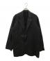 awasa（アワサ）の古着「ウールシルクテーラードジャケット」｜ブラック