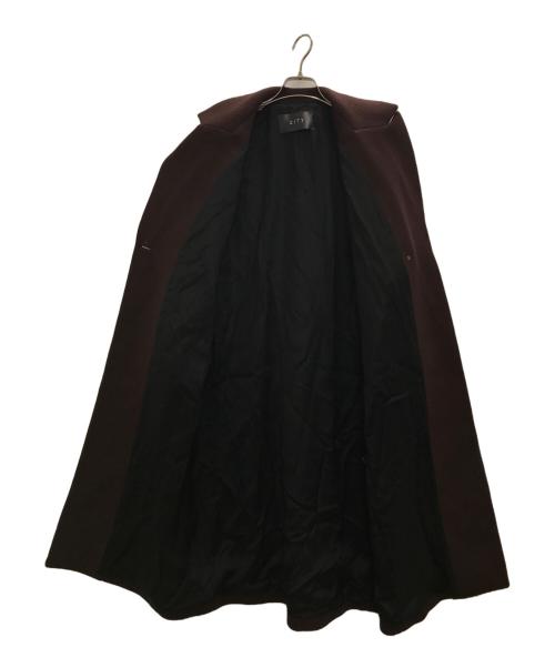 CITY（シティ）CITY (シティ) チェスターコート バーガンディー サイズ:1の古着・服飾アイテム