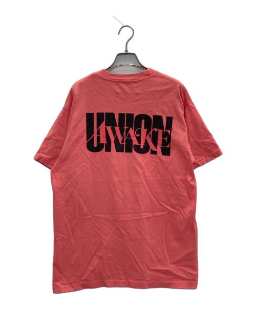 UNION（ユニオン）UNION (ユニオン) AWAKE (アウェイク) プリントTシャツ ピンク サイズ:2の古着・服飾アイテム