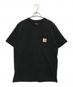 CarHartt×AWAKEカーハート×アウェイク）の古着「ポケットTシャツ」｜ブラック