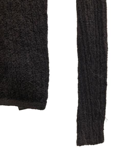 IENA（イエナ）IENA (イエナ) 柄編みボトルネック ブラック サイズ:不明の古着・服飾アイテム