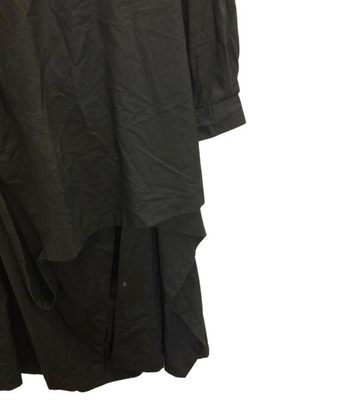 tricot COMME des GARCONS（トリココムデギャルソン）tricot COMME des GARCONS (トリココムデギャルソン) 90sデザインシャツワンピース ブラック サイズ:表記なしの古着・服飾アイテム