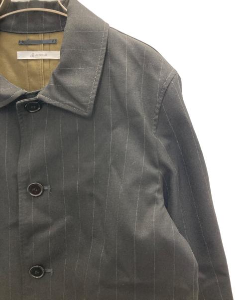 JOHNBULL（ジョンブル）Johnbull (ジョンブル) ステンカラーコート ブラック サイズ:Sの古着・服飾アイテム