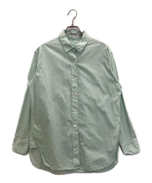 23区（ニジュウサンク）23区 (ニジュウサンク) CANCLINI ベーシック シャツ グリーン サイズ:38の古着・服飾アイテム