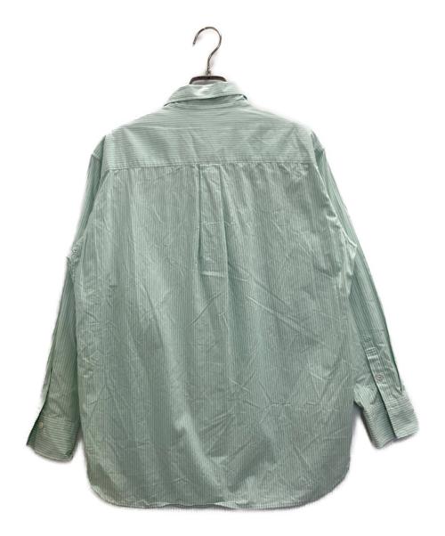 23区（ニジュウサンク）23区 (ニジュウサンク) CANCLINI ベーシック シャツ グリーン サイズ:38の古着・服飾アイテム