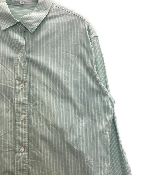 23区（ニジュウサンク）23区 (ニジュウサンク) CANCLINI ベーシック シャツ グリーン サイズ:38の古着・服飾アイテム