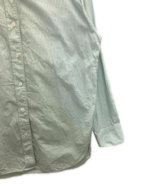 23区（ニジュウサンク）23区 (ニジュウサンク) CANCLINI ベーシック シャツ グリーン サイズ:38の古着・服飾アイテム