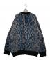 Schott (ショット) SHAGGY KNIT LEOPARD グレー×ブルー サイズ:XL：8000円