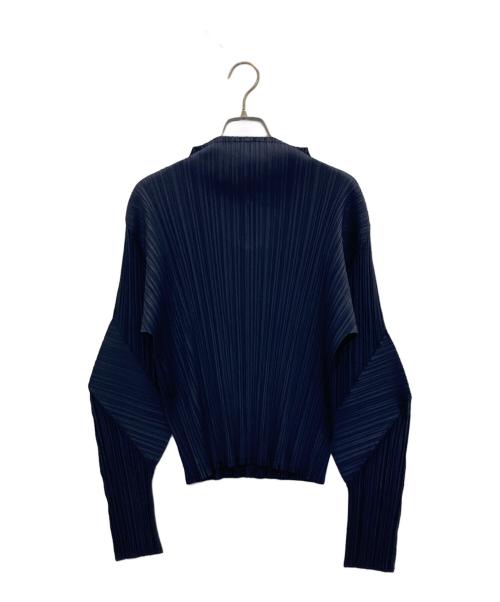 PLEATS PLEASE（プリーツプリーズ）PLEATS PLEASE (プリーツプリーズ) ロングスリーブカットソー ブルー サイズ:3の古着・服飾アイテム