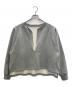 RIVE DROITE（リヴドロワ）の古着「キーネックオーバースウェット」｜グレー