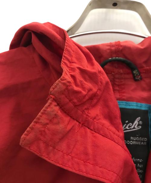 WOOLRICH（ウールリッチ）WOOLRICH (ウールリッチ) アノラックパーカー レッド サイズ:Mの古着・服飾アイテム