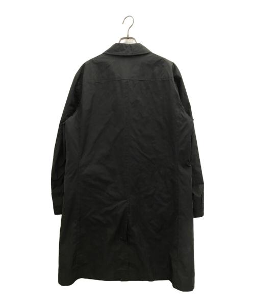 BURBERRY BLACK LABEL（バーバリーブラックレーベル）BURBERRY BLACK LABEL (バーバリーブラックレーベル) ステンカラーコート ブラック サイズ:Ｌの古着・服飾アイテム