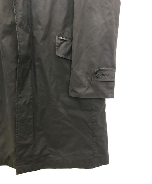 BURBERRY BLACK LABEL（バーバリーブラックレーベル）BURBERRY BLACK LABEL (バーバリーブラックレーベル) ステンカラーコート ブラック サイズ:Ｌの古着・服飾アイテム