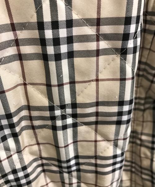 BURBERRY BLACK LABEL（バーバリーブラックレーベル）BURBERRY BLACK LABEL (バーバリーブラックレーベル) ステンカラーコート ブラック サイズ:Ｌの古着・服飾アイテム