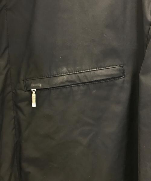 BURBERRY BLACK LABEL（バーバリーブラックレーベル）BURBERRY BLACK LABEL (バーバリーブラックレーベル) ステンカラーコート ブラック サイズ:Ｌの古着・服飾アイテム