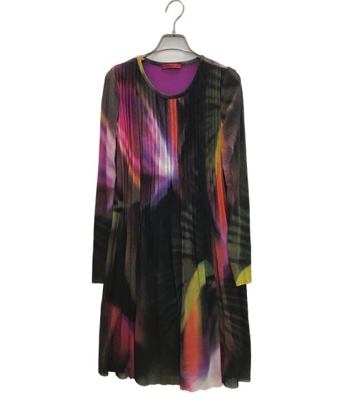 VIVIENNE TAM（ヴィヴィアンタム）VIVIENNE TAM (ヴィヴィアンタム) 総柄ワンピース マルチカラーの古着・服飾アイテム