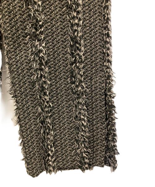 MAISON SPECIAL（メゾンスペシャル）MAISON SPECIAL (メゾンスペシャル) Dress-Fit Slit Straight Pants グレー サイズ:1の古着・服飾アイテム