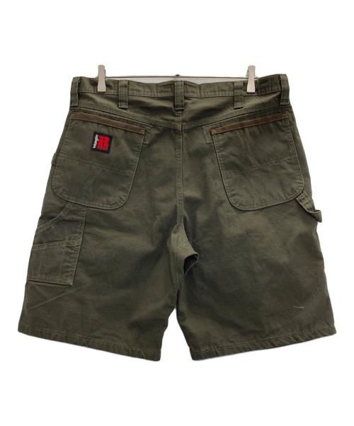 Wrangler RIGGS（ラングラー）Wrangler RIGGS (ラングラー) ペインターショートパンツ オリーブ サイズ:W36の古着・服飾アイテム
