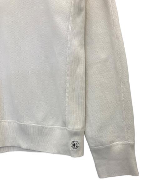REIGNING CHAMP（レイニングチャンプ）REIGNING CHAMP (レイニングチャンプ) Lightweight Terry Crewneck ホワイト サイズ:Mの古着・服飾アイテム