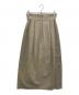 SEEALL (シーオール) MULTI PLEATED SKIRT ベージュ サイズ:36：7000円