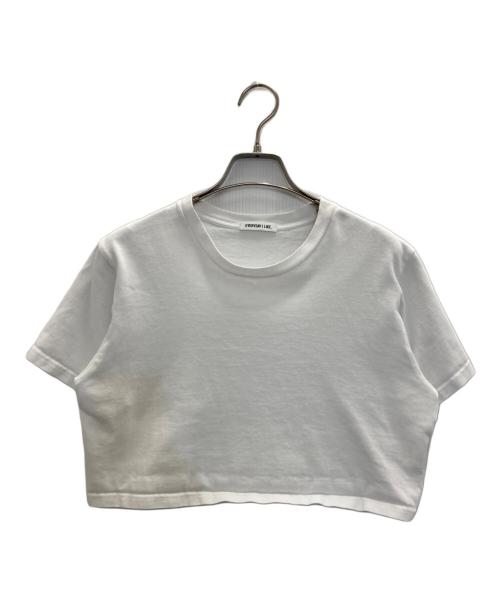 EVERYDAY I LIKE.（エヴリデイ アイ ライク）EVERYDAY I LIKE. (エヴリデイ アイ ライク) 半袖カットソー ホワイト サイズ:表記無しの古着・服飾アイテム