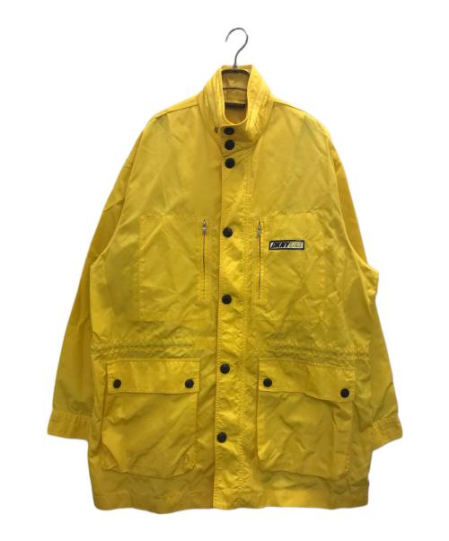 DKNY（ダナキャランニューヨーク）DKNY (ダナキャランニューヨーク) ナイロンジャケット イエロー サイズ:Ｌの古着・服飾アイテム