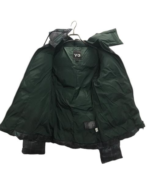 Y-3（ワイスリー）Y-3 (ワイスリー) ダウンジャケット グリーン サイズ:Sの古着・服飾アイテム