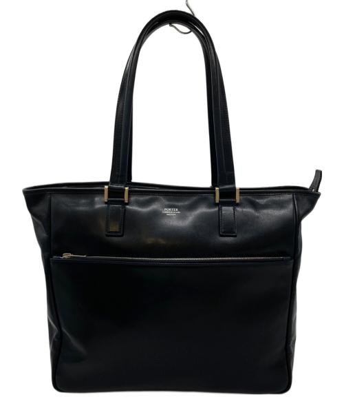 PORTER（ポーター）PORTER (ポーター) TOTE BAG(L) ネイビーの古着・服飾アイテム
