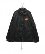 AVIREXアヴィレックス）の古着「コーチジャケット」｜ブラック