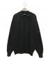 AURALEE（オーラリー）の古着「SMOOTH SOFT SWEAT POLO」｜ブラック