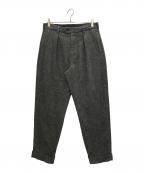 Engineered Garmentsエンジニアドガーメンツ）の古着「ヘリンボーンダブルパンツ」｜グレー